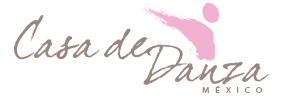 logo CASA DE DANZA rosa-gris