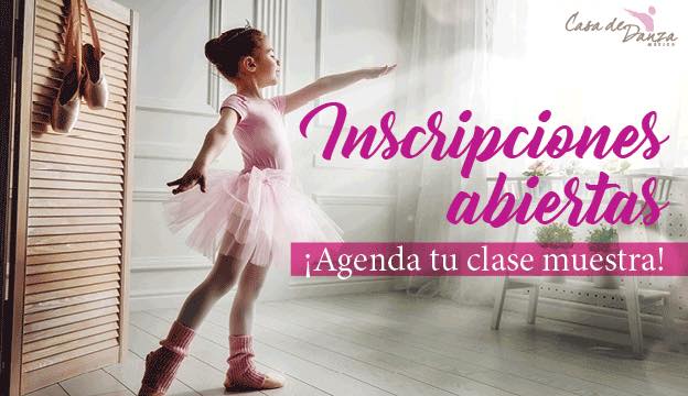 inscripciones abiertas ballet